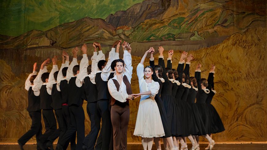 Le ballet de l'Opéra de Lyon dans "l'Arlésienne" de Roland Petit en 2015