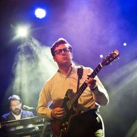 Le chanteur Nick waterhouse en concert à Berlin en 2019