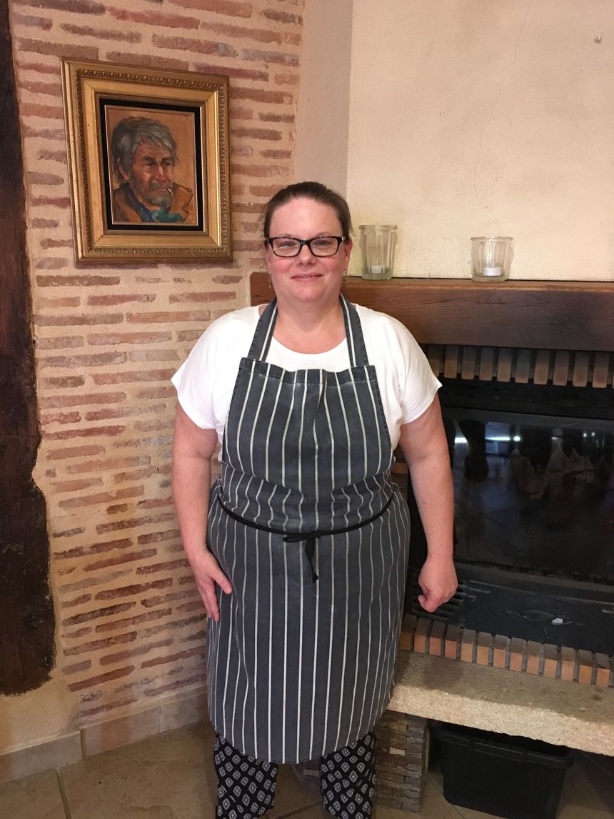 Sandrine en cuisine