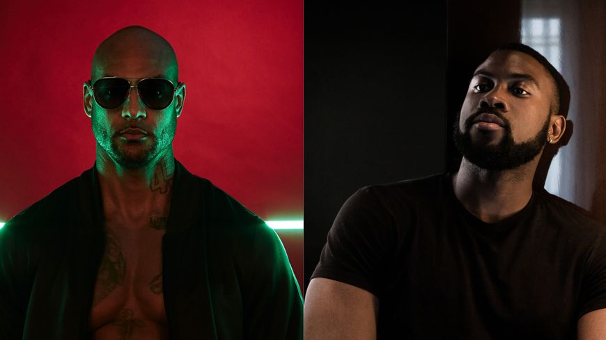 Booba (Nicolas Rivals) et Damso