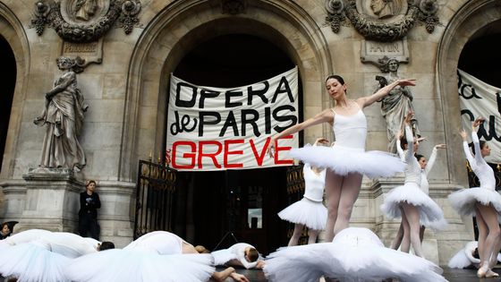 La grève à l'Opéra de Paris ©Maxppp - olivier corsan - PHOTOPQR/LE PARISIEN