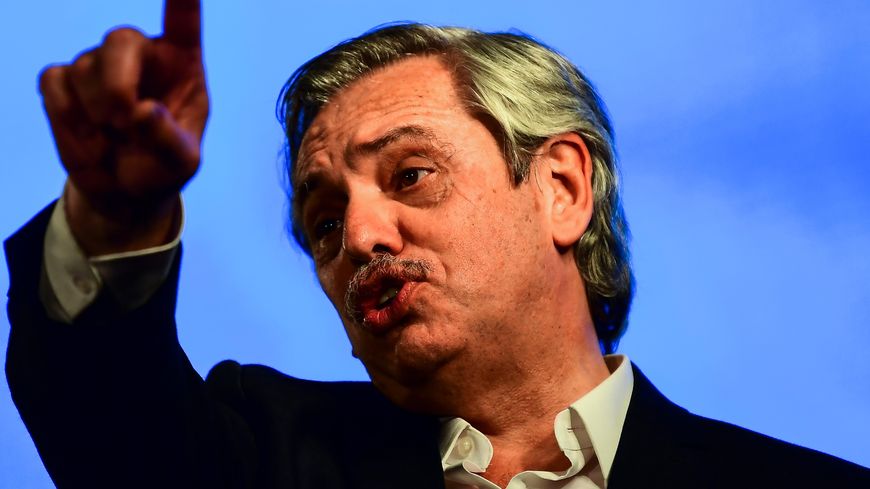 Avant son entrée en fonction officielle ce mardi, Alberto Fernández a présenté son gouvernement de coalition qui rassemble les différents courants du péronisme. Le nouveau dirigeant ici à Buenos Aires, le 27 octobre 2019.