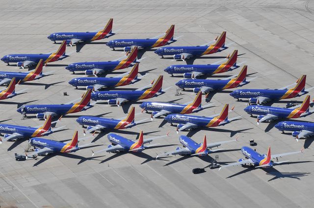 Des 737 Max cloués au sol en Californie, fin mars 2019
