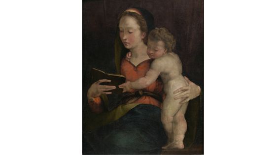 Polidoro Caldara da Caravaggio (vers 1500-1543), Vierge à l’Enfant, vers 1525, Huile sur bois. Collection Alana, Newark, DE, États-Unis - Allison Chipak