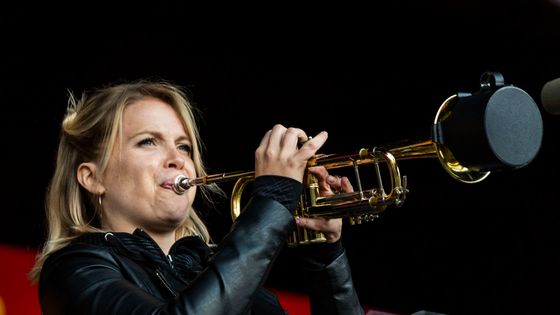 Bria Skonberg au Monterey Jazz Festival en Californie ©Getty - Education Images/Universal Images