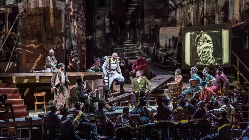 Alban Berg : Wozzeck - John Daszak, Matthias Goerne, William Kentridge (mise en scène), 2017