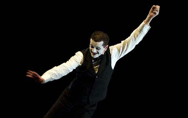 Le mime Laurent Decol