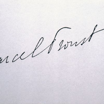 La signature de Marcel Proust