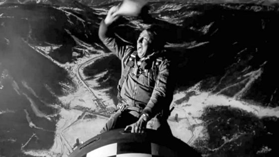 Major Kong ride the bomb. Capture d'écran