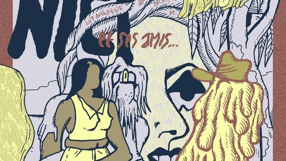 Couverture de "Nicy et ses amis...", nouveauté Arbitraire (octobre 2019). Une anthologie des narrations décrispées de J.M.Bertoyas, volume 4 - J.M.Bertoyas - Arbitraire (2019)