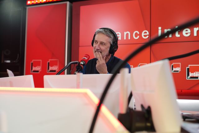 Antoine de Caunes lors de l'émission avec Robert Kirkman