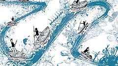 Rivière d'encre - éditions La Boîte à bulles