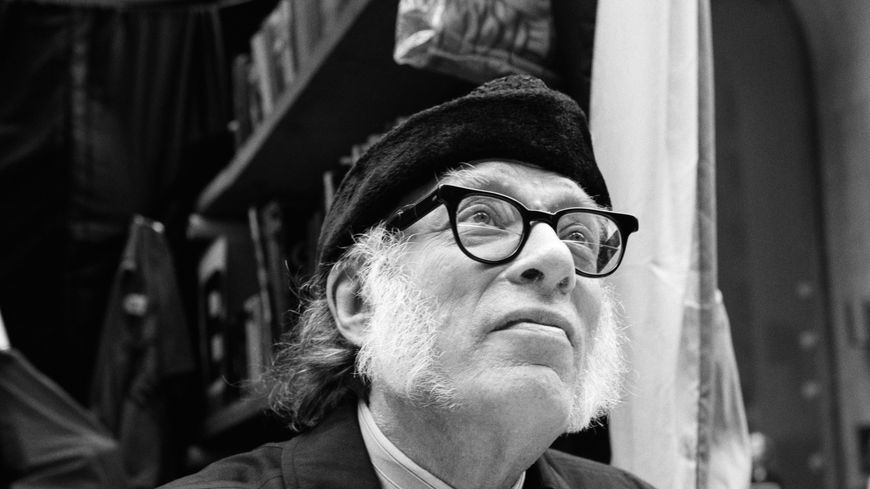 Isaac Asimov à New York en 1987