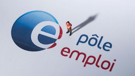 Logo de Pôle Emploi ©AFP - JOEL SAGET