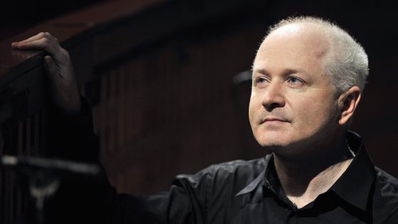 Le compositeur George Benjamin ©AFP - Boris Horvat