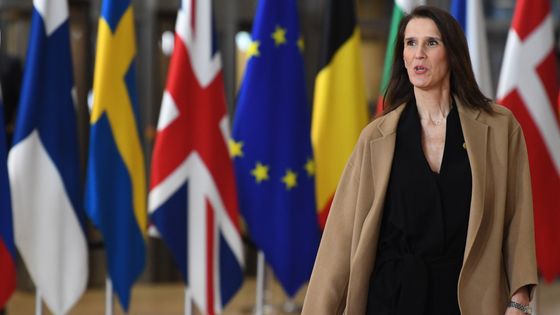 Sophie Wilmès, première ministre belge ©AFP - Alain Jocard