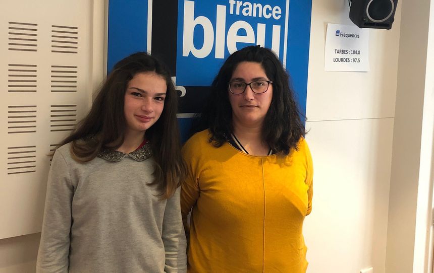 Céline Courrèges et sa fille