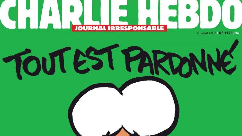 Couverture de Charlie Hebdo, 14 Janvier 2015, n°1178