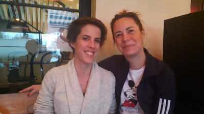Orianne et Candice, du Collectif Inter-Urgences