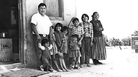Famille Navajo en Arizona en 1971 ©Getty - ullstein bild