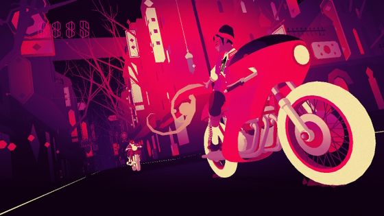 "Sayonara Wild Hearts", un trip musical aussi fluo qu'enthousiasmant - Annapurna Interactive