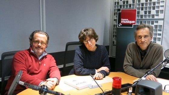 France Musique, studio 361... Laurent Slaars, Pascale Bernheim & Philippe Venturini (g. à d.) ©Radio France - Annick Haumier / RF