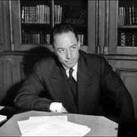 Albert Camus en 1957