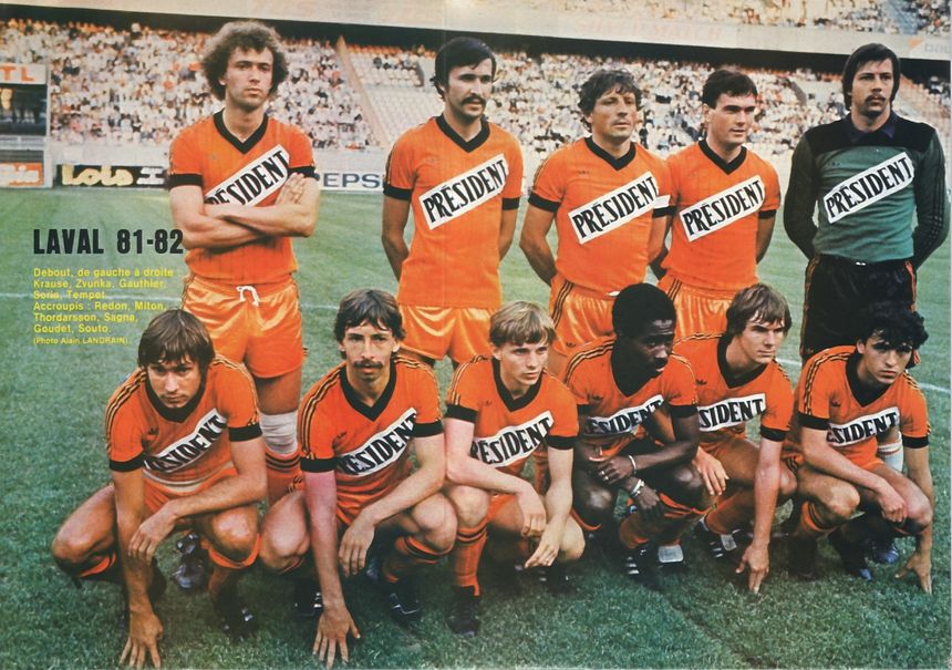 L'une des plus belles équipes du Stade Lavallois, 5e de 1ère Division