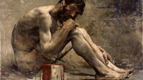 "Diogène", de Jules Bastien-Lepage, 1873 - (Musée Marmottan)