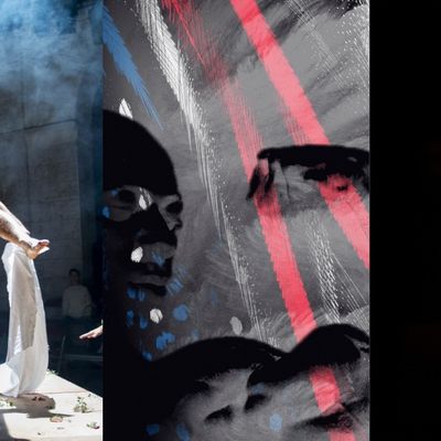 "Hamlet", "Angels in America", "Nous campons sur les rives"
