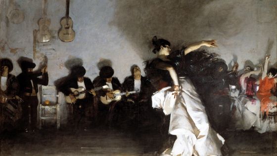 El Jaleo, 1882. Artist: Sargent, John Singer (1856-1925) ©Getty - Fine Art Images/Heritage
