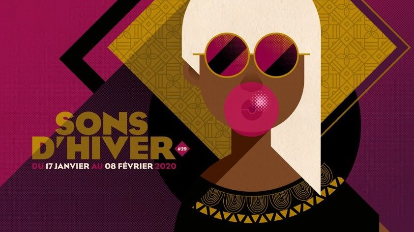 Logo du festival Sons d’Hiver 2020 (29ème édition)