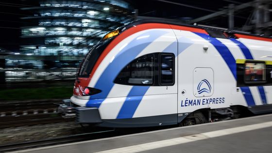 Le Léman Express ©AFP - Fabrice Coffrini