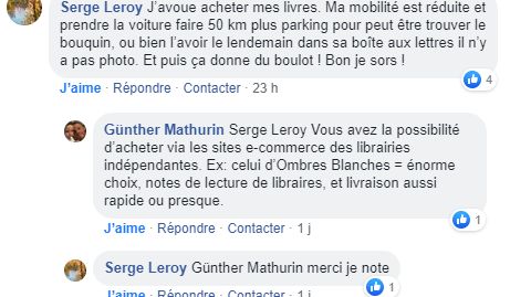 Pour contrer Amazon, les libraires se regroupent pour fonder leurs propres réseaux, ce qui n'échappe pas au internautes qui le mentionnent sur la page Facebook de Hashtag