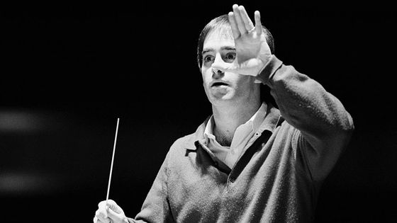 Le chef d'orchestre américain James Conlon en 1988 ©Getty - Jean Pimentel/Kipa/Sygma