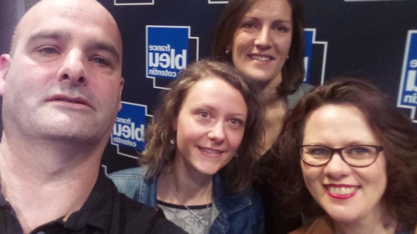de Gauche à droite Camylle Avoine, Morgane Mahut et Myriam Corbet
