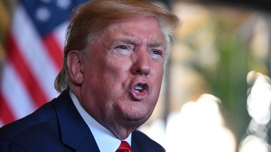 Le président américain Donald Trump, le 24 décembre 2019, à Palm Beach (Floride) ©AFP - NICHOLAS KAMM