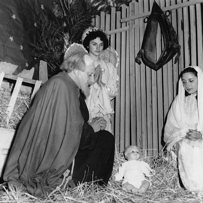 Messe de minuit dans un village provincial en 1950