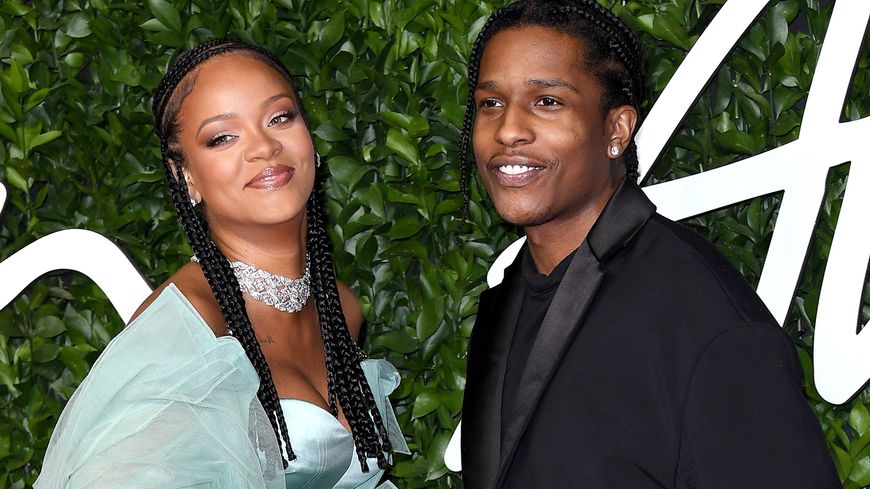 Rihanna et ASAP Rocky - The Fashion Awards 2019 - (photo : Karwai Tang)