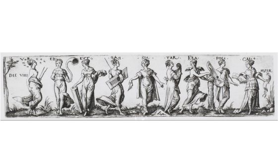 Les Muses. Virgile Solis - BnF-Gallica