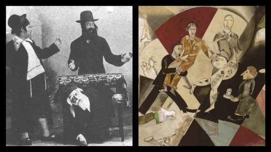 Théâtre Yiddish et Introduction au Théâtre d’art juif - Marc Chagall