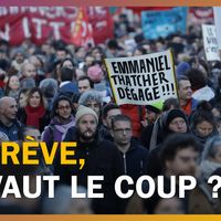 Des manifestants mobilisés contre la réforme des retraites