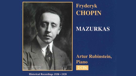 Frédéric Chopin, Mazurkas, Arthur Rubinstein, Historical Recordings 1938-1939 - Naxos Historical