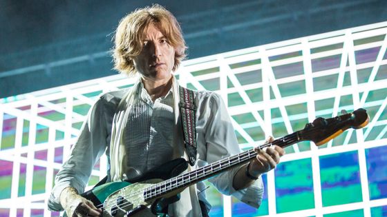 Nicolas Godin au Festival Jardins de Pedralbes de Barcelone en juillet 2017 ©Getty - Xavier Torrent