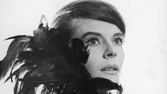 Delphine Seyrig dans L'Annee Derniere A Marienbad 1961- Photo Keystone-France/Gamma-Keystone via Getty