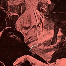 Détail de la couverture du livre de la Comtesse de Pange "Comment j'ai vu 1900".