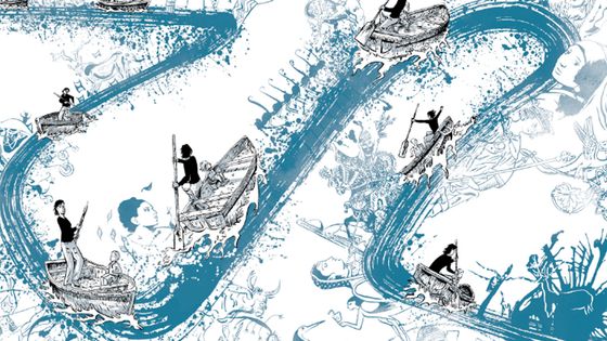 Rivière d'encre - éditions La Boîte à bulles. - Etienne Appert