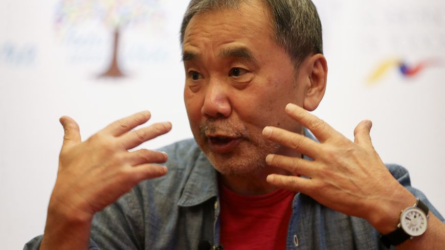 L'écrivain japonais Haruki Murakami, 70 ans, vient de faire paraître un nouveau livre : "Profession romancier" (édité chez Belfond en France)