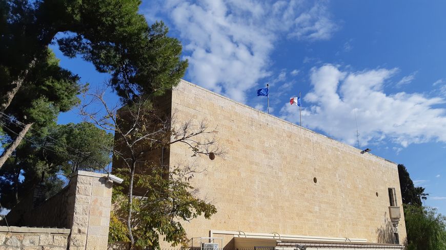Le consulat général de France à Jérusalem à quelques pas de la vieille ville