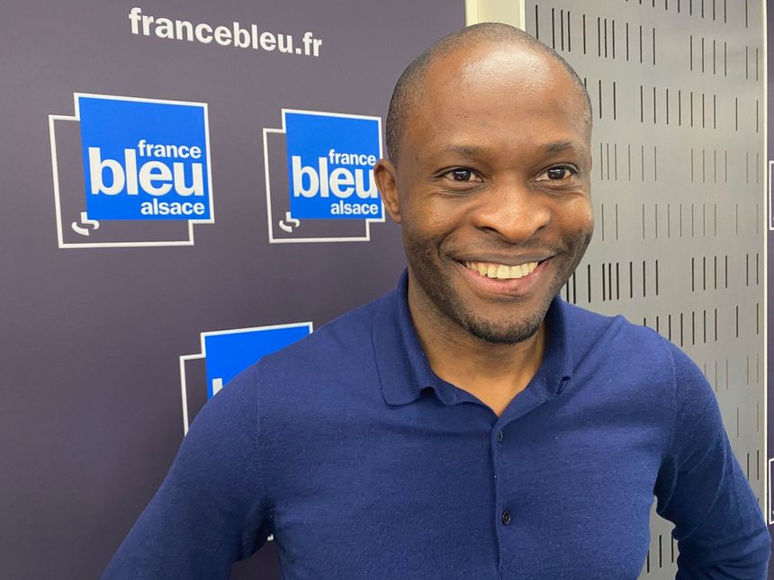 Issenheim, Dominique Abadoma, président des jeunes de Agiir Florival